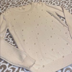 Pearl Embellished Sweater